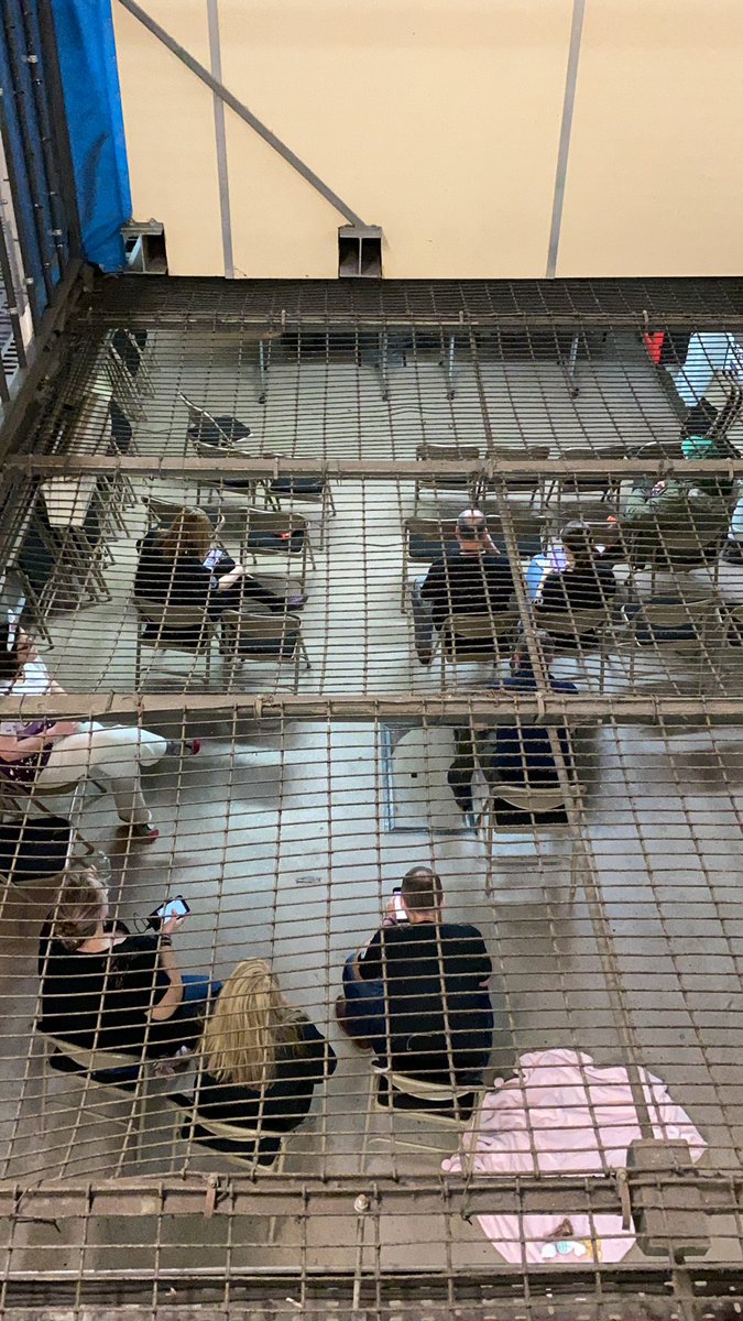 Prison life, locked up for the @lockuplockin and the films are on.