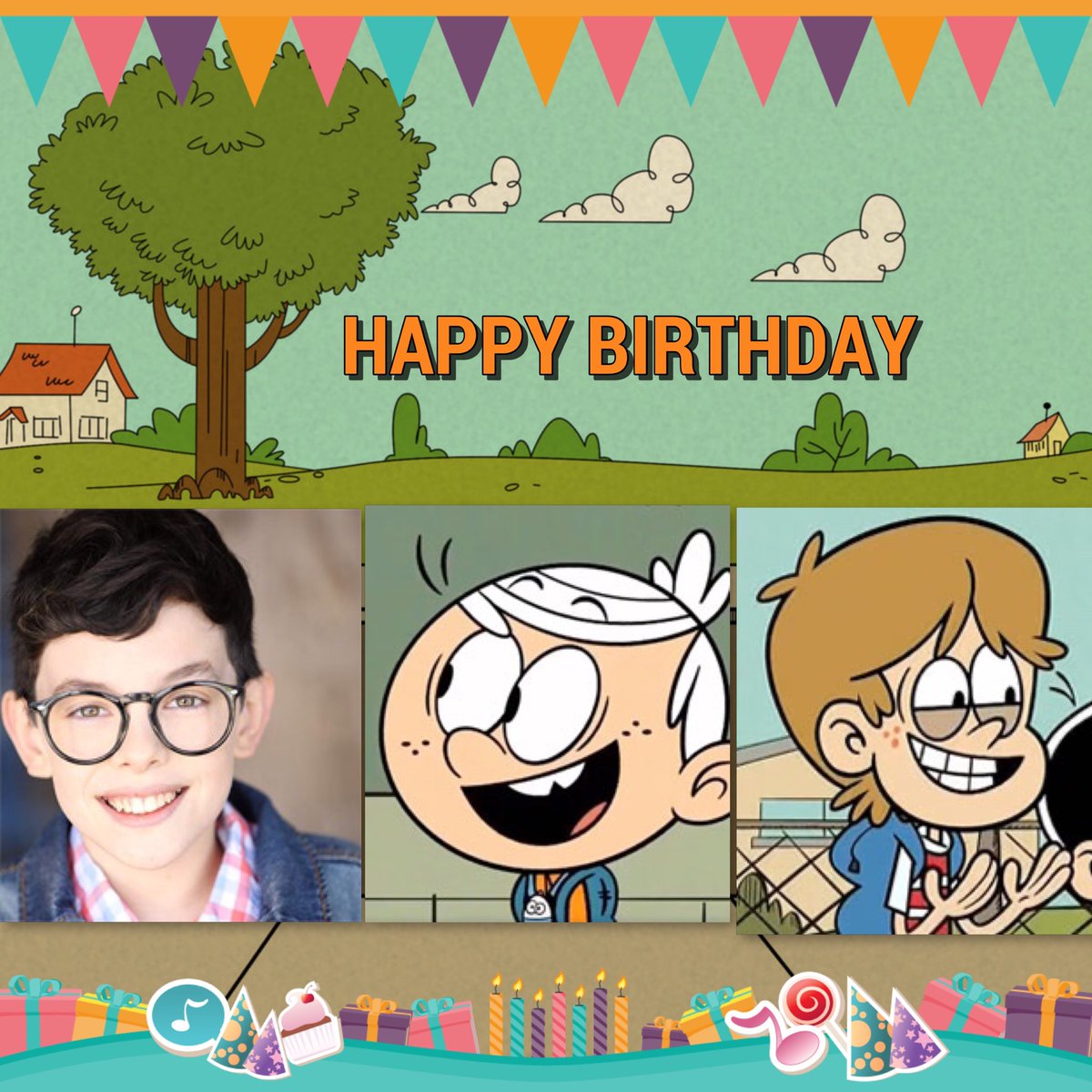 Happy B-Day to the greatest actor Tex Hammond! Best wishes today and that goes for his Loud roles!🎉🎂🎮🙌🏼🥳🎁🎊🎈#actor #celebration #birthdays #TheLoudHouse #TexHammond