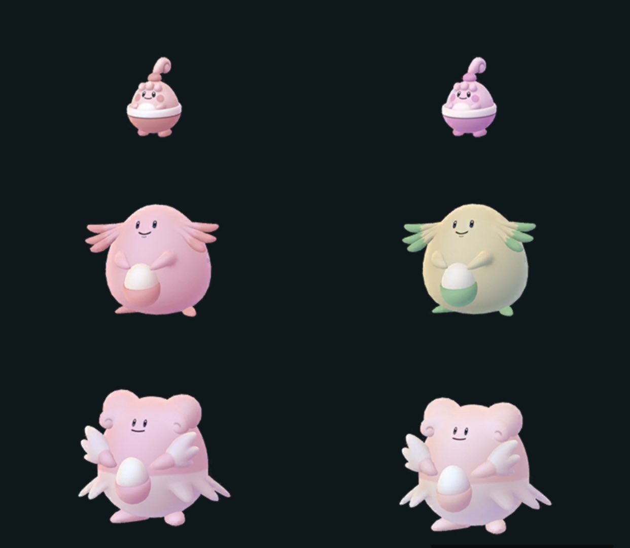 ✨Oz 💯✨💭 on X: "Since shiny Chansey is going to be available in the wild,I  must say is the one I\