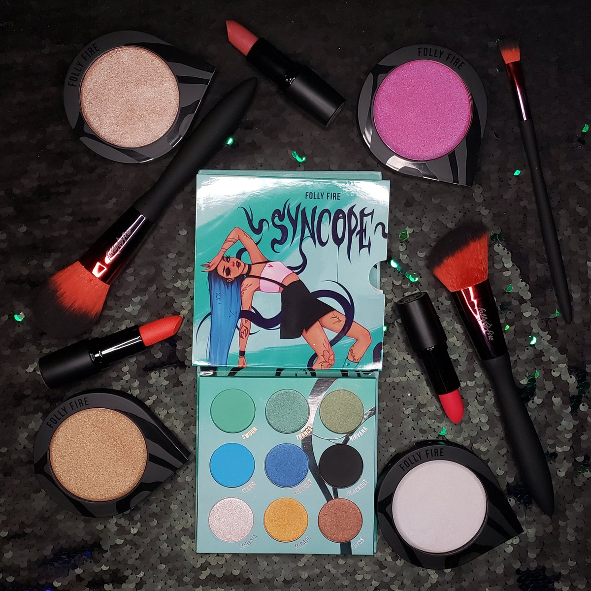 DivaBuckles's tweet photo. Look at these awesome products from @follyfirebeauty. I love the packaging and I can't wait to play with them.
#follyfire #indie #indiemakeup #indiemakeupbrands #smallbusiness #makeup #beauty #Vegan #CrueltyFree https://t.co/4bLN3P53bQ