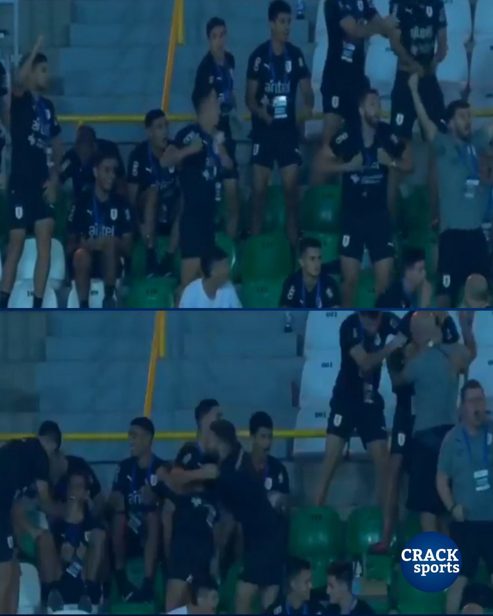 CrackSportsPE's tweet photo. COSAS DEL FÚTBOL
Bolivia ganaba 2-0 a Perú hasta el 95, y con ello estaban cerca de clasificar al cuadrangular final por superar en diferencia de goles a Uruguay. Pero en la última jugada, Luján de un cabezazo descontó para la 'blanquirroja'. ¿Quiénes celebraron? Los 'Charrúas'. https://t.co/NhlbXHypK8