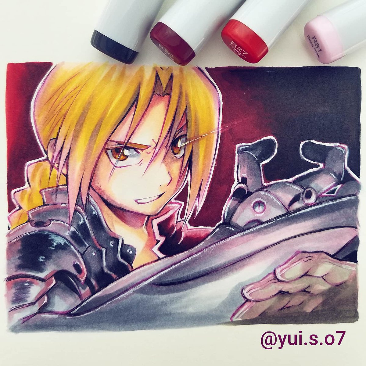 鋼の錬金術師 エドワード エルリック Yuiのイラスト