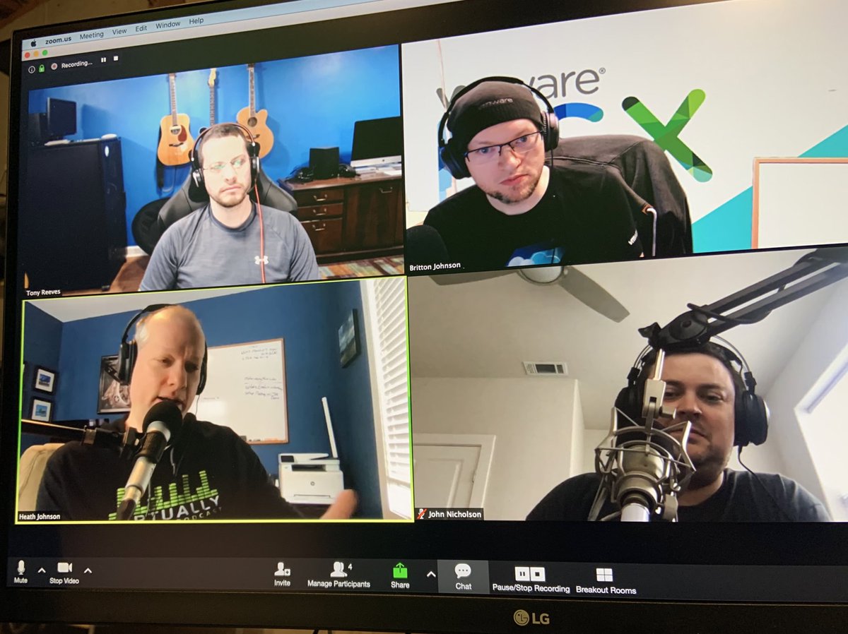 Look for this episode to release over the weekend! Thanks <a href="/Lost_Signal/">⍼ John Nicholson ⍼</a> for jumping in last minute! <a href="/heathbarj/">Heath Johnson</a> <a href="/importcarguy/">Tony Reeves</a> <a href="/vcixnv/">Britton Johnson 🎙️</a> #vExpert