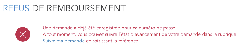 bennetteson's tweet photo. @IDFmobilites Comment faire sa demande ? La liste des villes n'était pas disponible, impossible de valider la demande. Donc, aucun email récapitulatif. Et maintenant j'ai ça : https://t.co/0MixzdVtzp