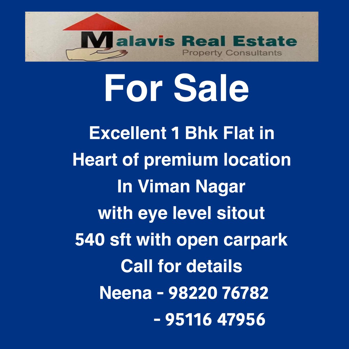 pankajsampat's tweet image. Call or WhatsApp #Vimannagar #Pune #1bhk #sale #realestate