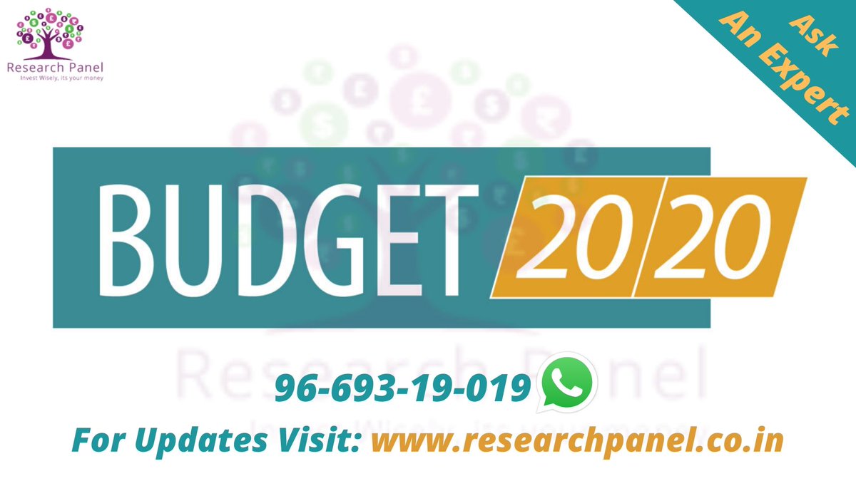 PanelResearch's tweet image. #Budget-2020 #BudgetUpdates #Stock_Market #Share #market #Trading #investing #Tips #Commodity #Equity #Sensex #Nifty #MCX #Tips We Are Giving Tips In All Segment Accuracy Get Daily Basis Profit In Share Market !!!!!!!!!!  
Visit: researchpanel.co.in/ask-an-expert.…