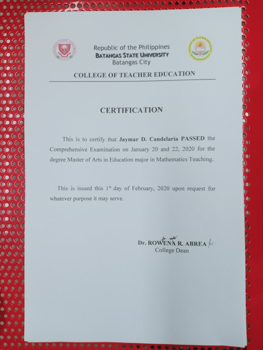 KuyaJAY7's tweet image. God is Good ❤️
Road to Thesis 
#MAEdMATH