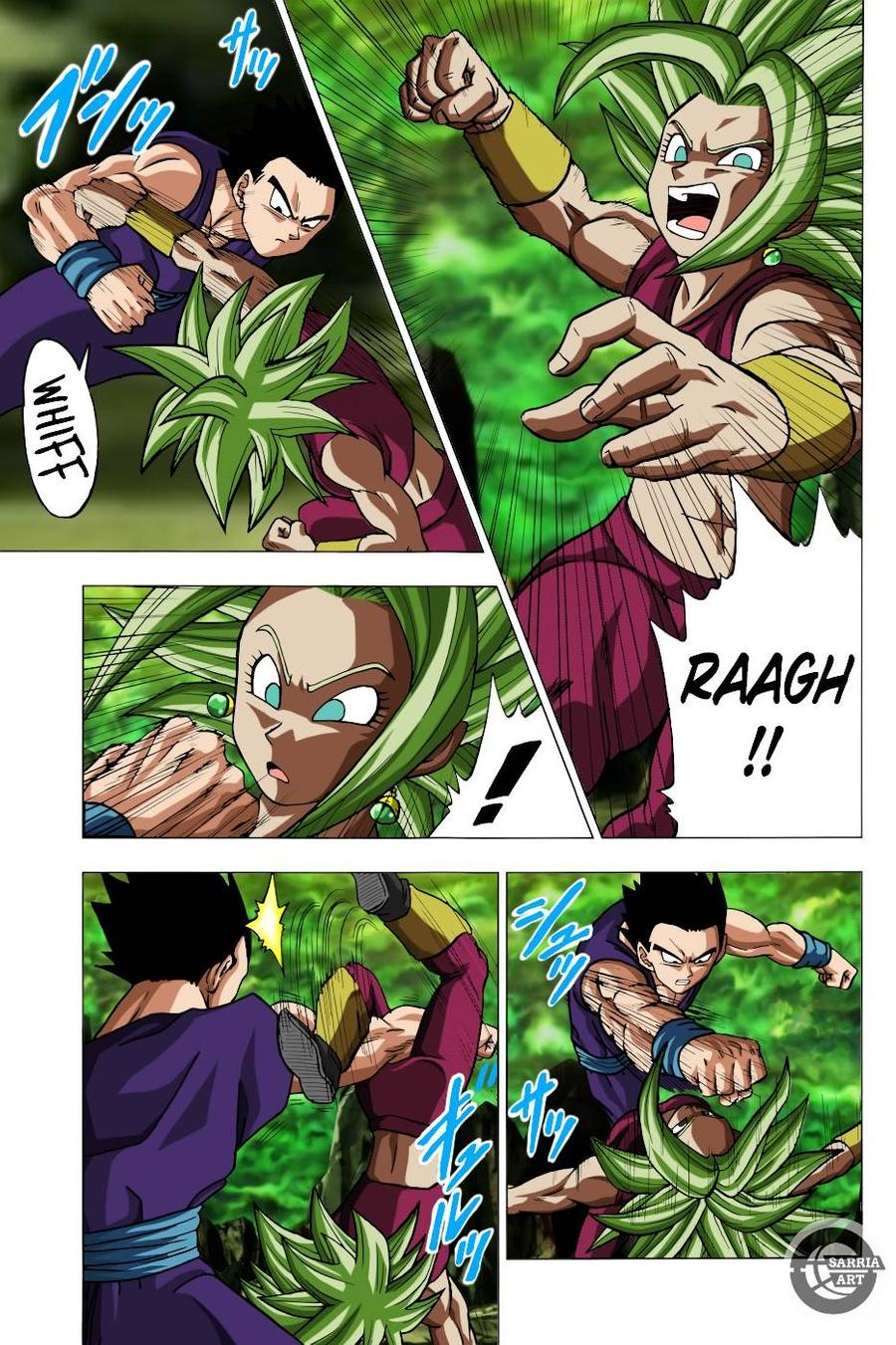 GOHAN VS KEFLA DRAGON-BALL SUPER MANGÁ #gohanvskefla #keflavsgohan