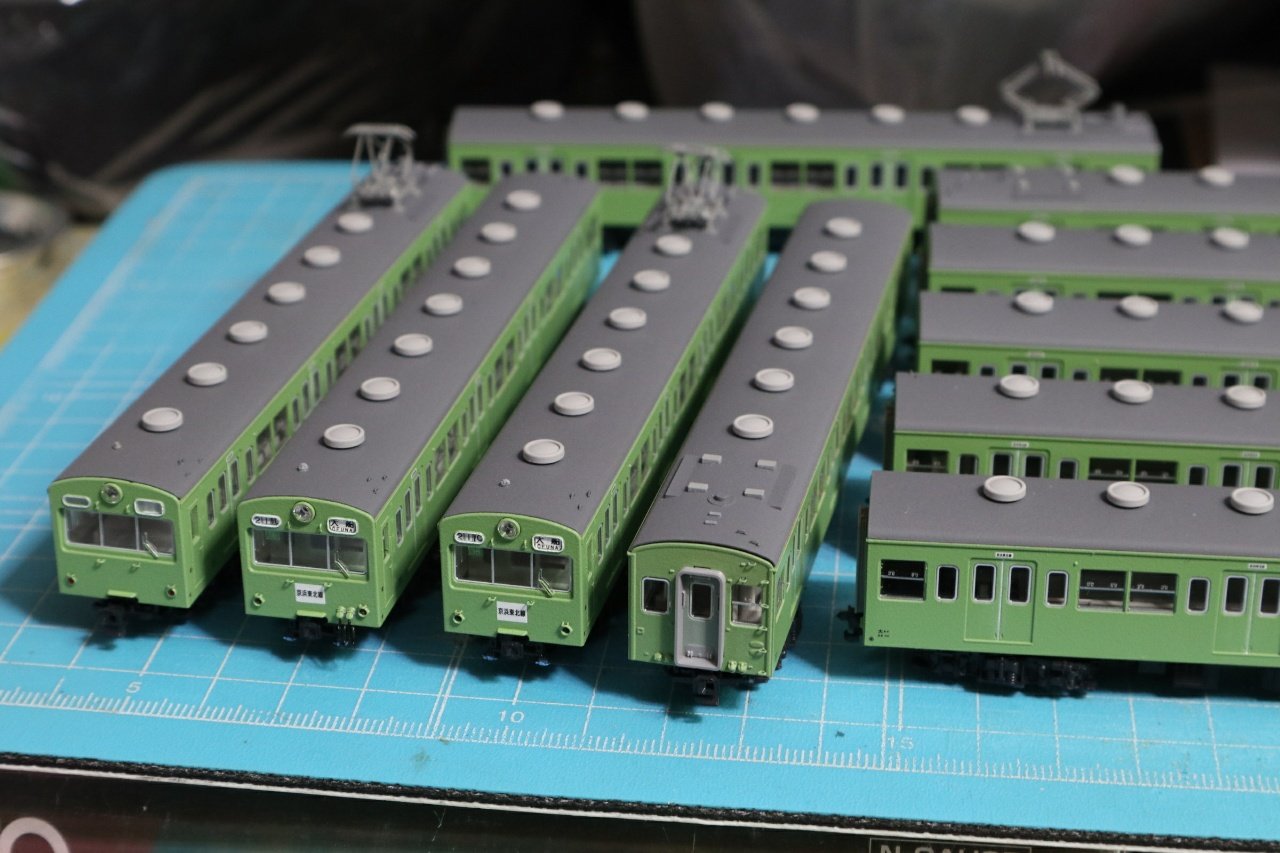 マイクロエース Nゲージ 101系 京浜東北線 MICRO ACE 101系 京浜東北線色の先頭車 - にゃいっちぃと電車の