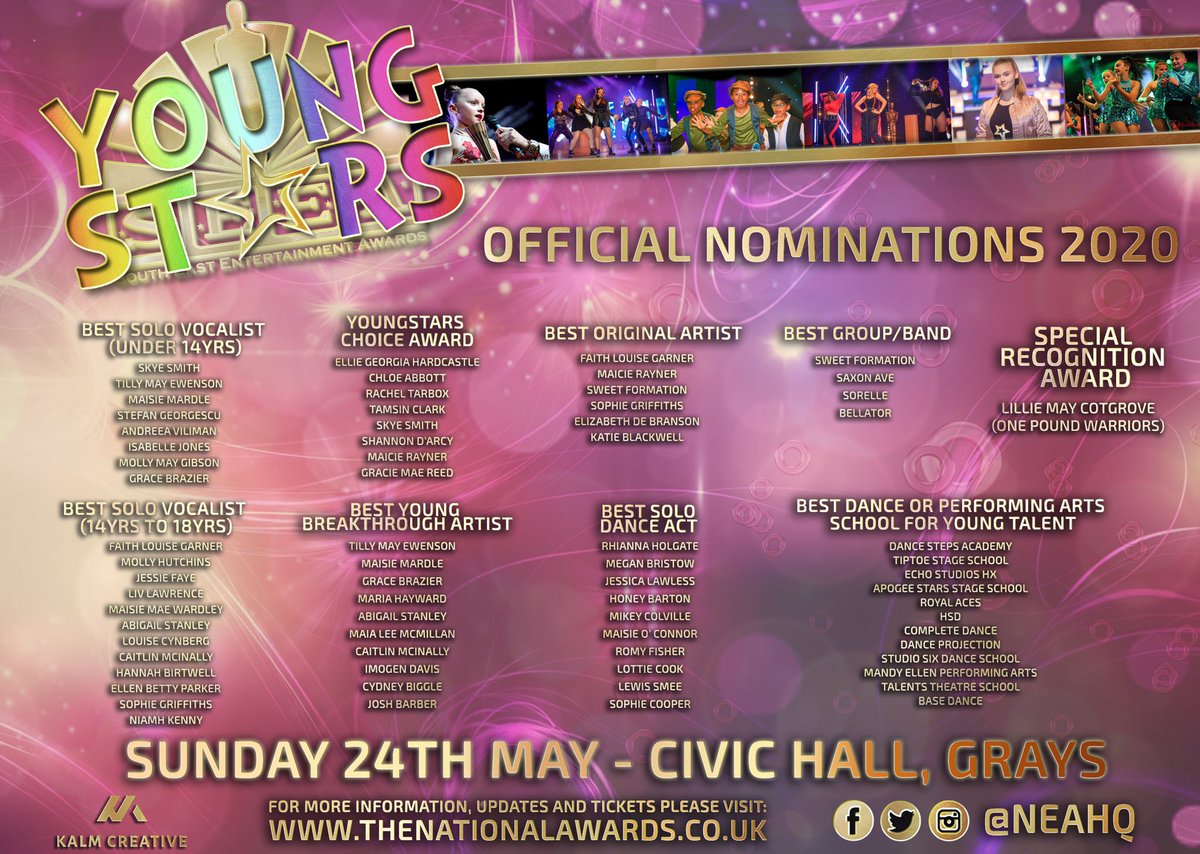 EXCLUSIVE ANNOUNCEMENT! 
We are thrilled to congratulate our SEEA Youngstars 2020 official nominees - decided by you! 🔥
#redcarpet #youmadeit