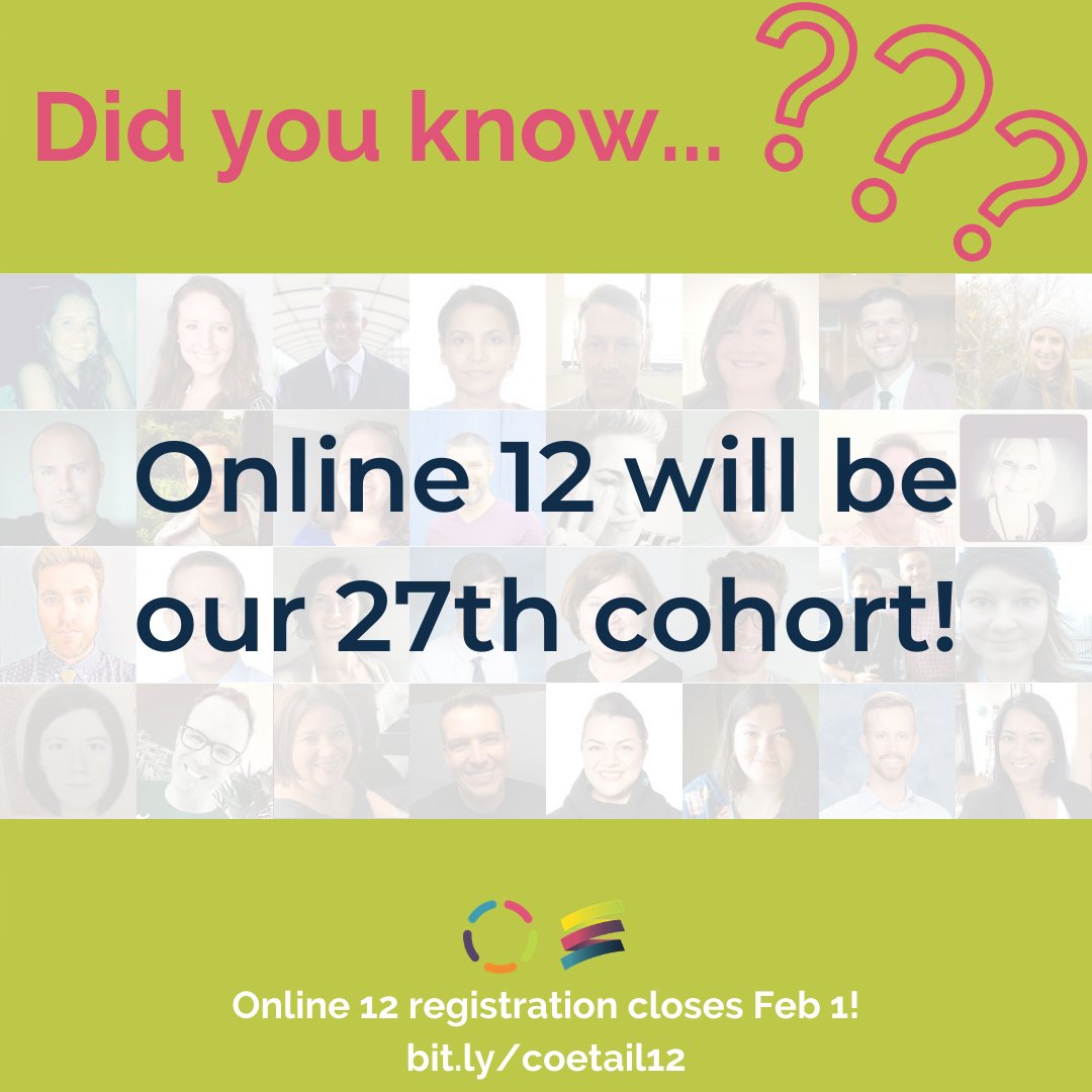 COETAIL's tweet photo. Reflect in the way that is meaningful to you, implementing what works best for your ss w/ #COETAIL Online 12: https://t.co/DU13k4C22G
#edchat #profdev #asiaed #africaed #edtech #etcoaches #pypchat #mypchat #techcoach #edutwitter #cdsphoenix #cishk #CISGZ #ciplc #FDRrocks #cisdk https://t.co/hpM1jKLOZ1