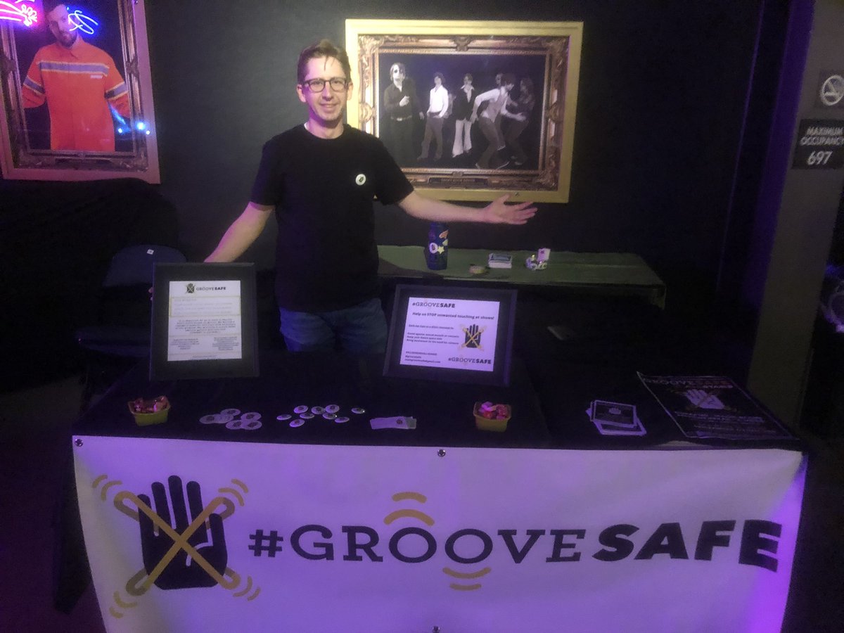 LooseLeafTalent's tweet photo. We love to support @GrooveSafe! Set up at @DENcomesalive! https://t.co/CHfJ8uX2uI