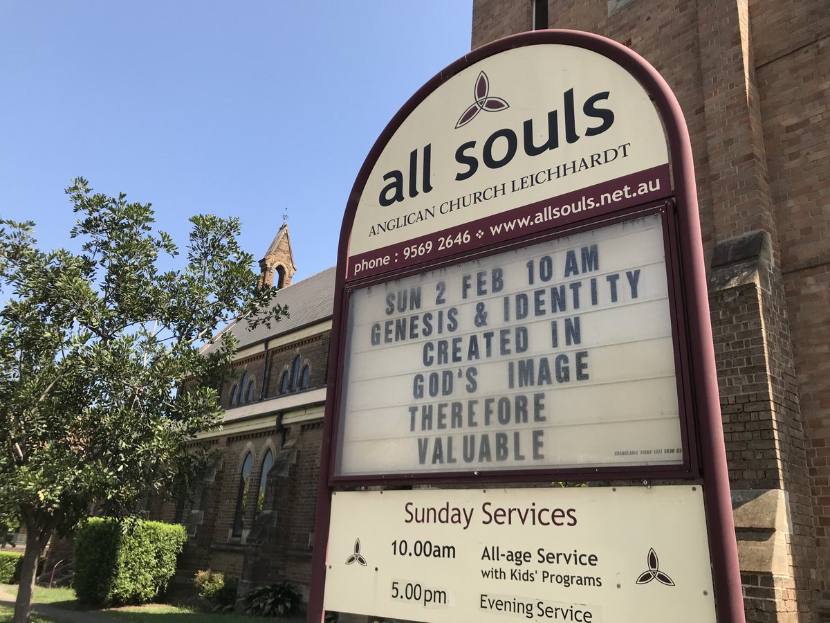AllSoulsHope's tweet photo. “In the beginning....” Tomorrow we start our #Genesis series. Come and join 10am service #AllSoulsLeichhardt #Leichhardt #Church https://t.co/GVDo1c4nmL