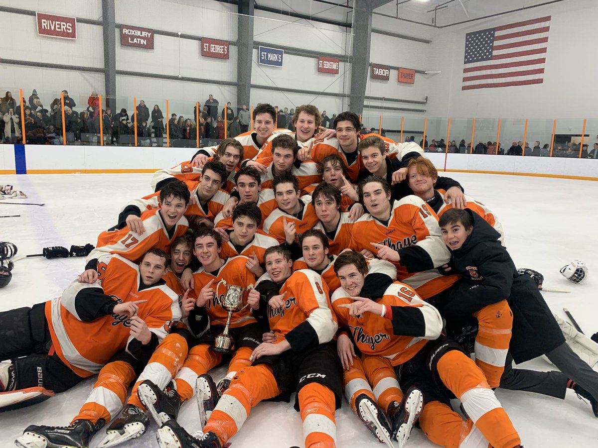 ThayerAthletics's tweet image. BV Hockey Final: @StSebsNeedham 

THAYER 5 🆚 ST. SEBS 1

@NEPSAC @ISLSPORTS @PatriotLedger @NZPrepHockey @USHRhockey