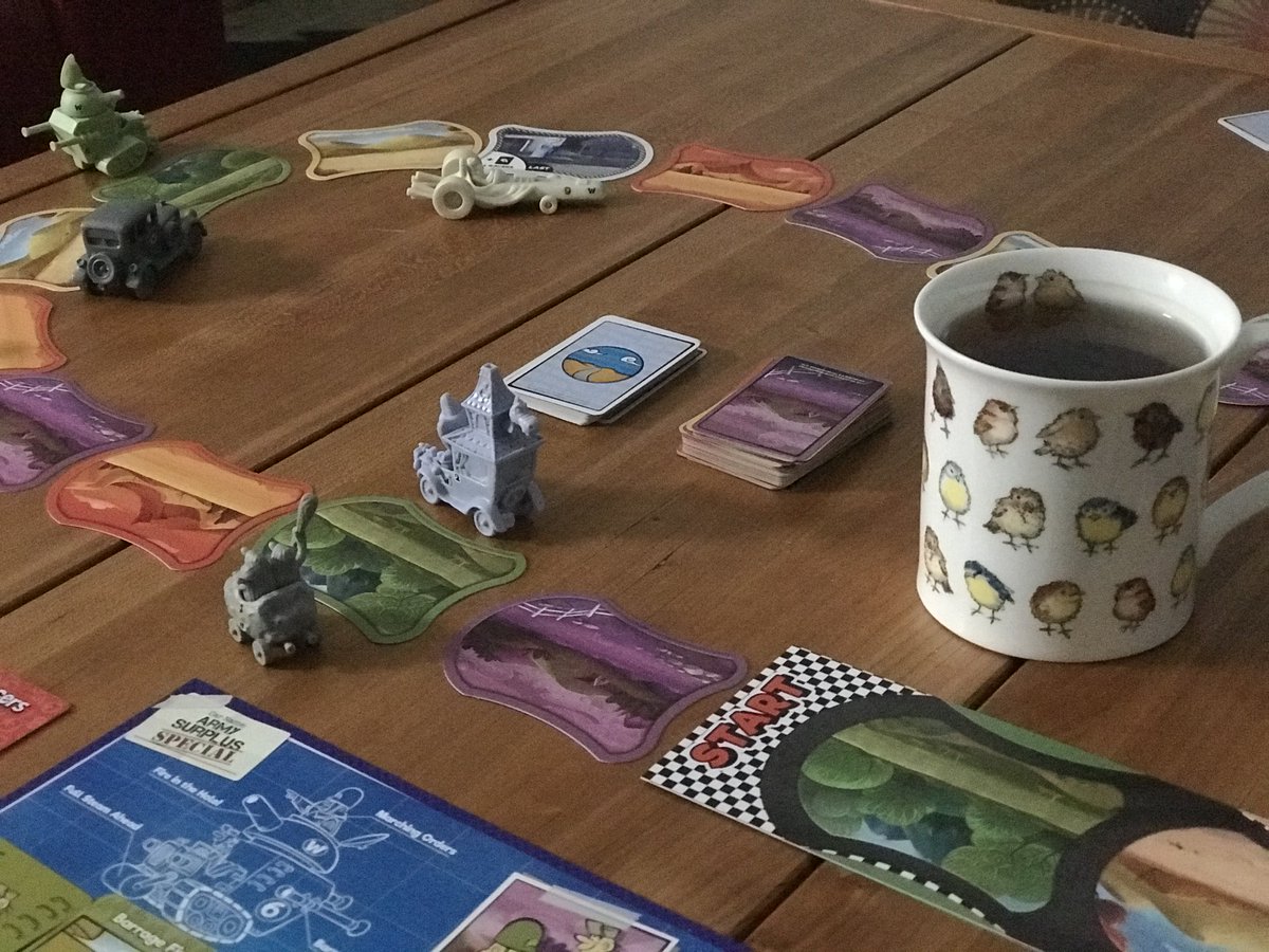 Wacky Races by <a href="/fisica_pokemon/">Fabio Tola</a>, <a href="/AChiarvesio/">Andrea Chiarvesio</a>, and <a href="/CMONGames/">CMON</a> with King Tea Purple Tea by <a href="/Onnit/">Onnit</a>