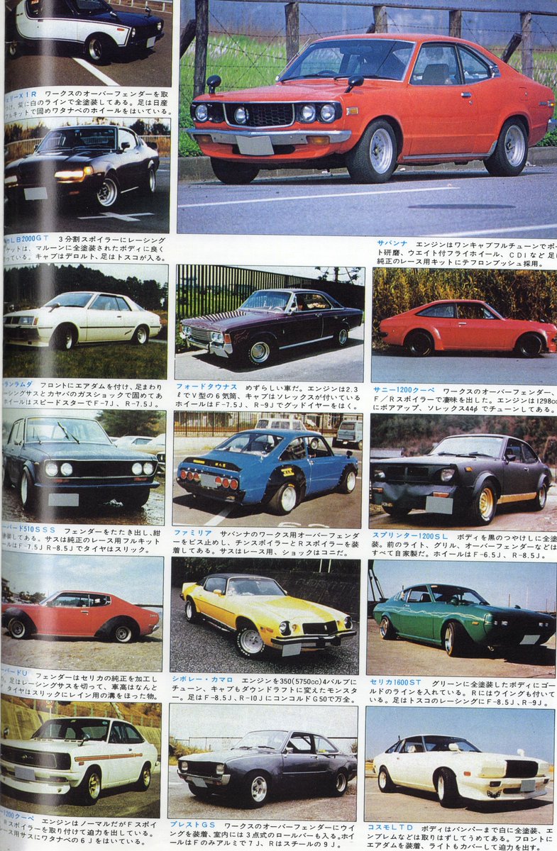 ホリデーオート OH my街道レーサー 切り抜き保管品 45年前位 ホリデーオート OH my街道レーサー 切り抜き保管品 45年前位