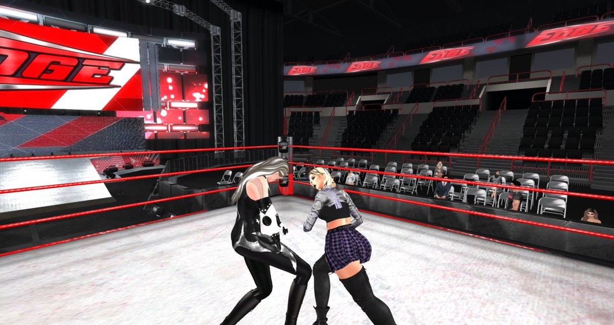 vwewrestling's tweet photo. @SassVWE starting off this CHAMPIONSHIP MATCH! @VWEEdge https://t.co/fBD6oyrrnb