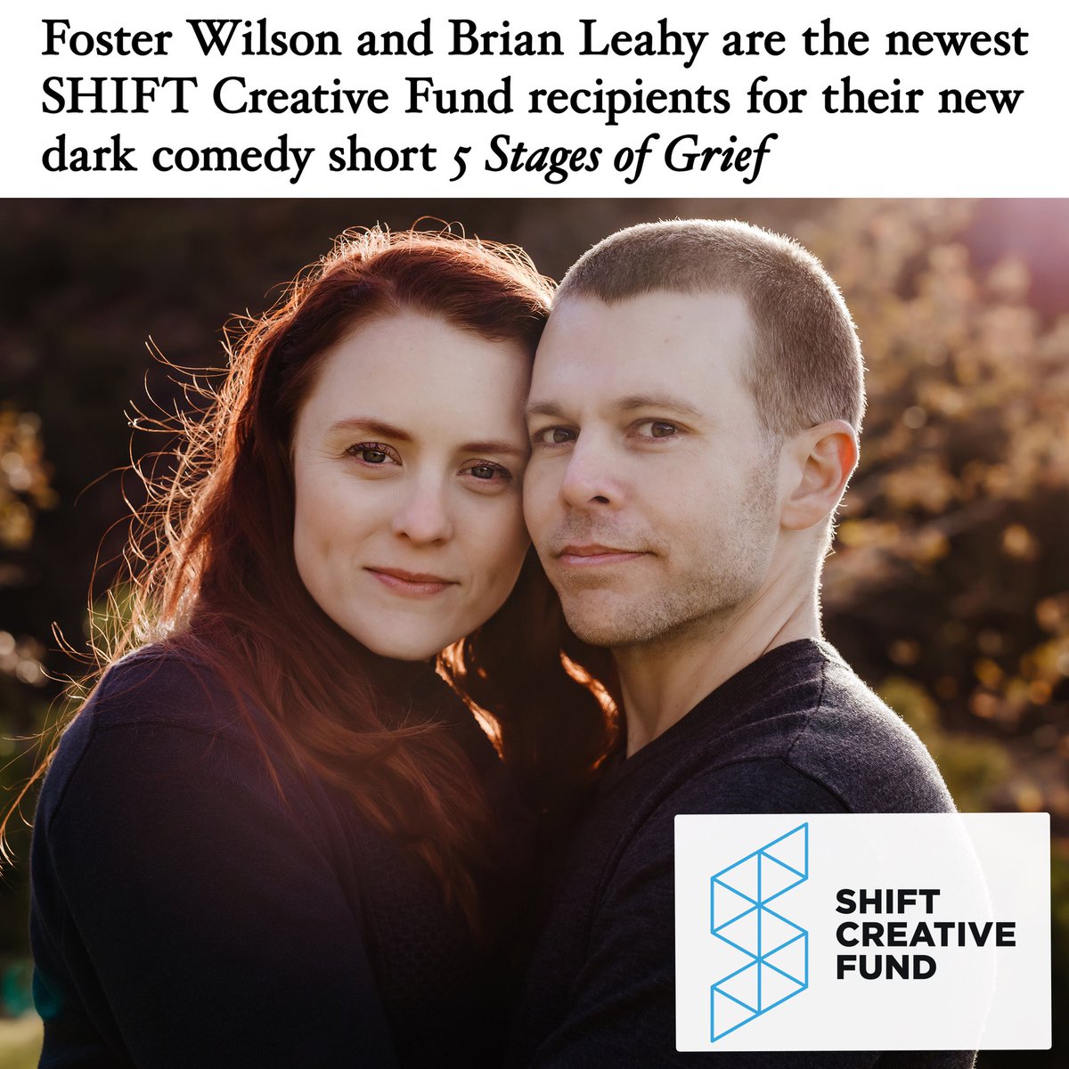 thefosterwilson's tweet photo. Who’s in #preproduction? WE ARE!

Thank you @madewithSHIFT and Grace Amodeo for helping us bring #5StagesofGrief to life!! 

#SHIFTCreativeFund #filmmakers #filmmaking #FemaleFilmmakerFriday https://t.co/UVdBibmekT