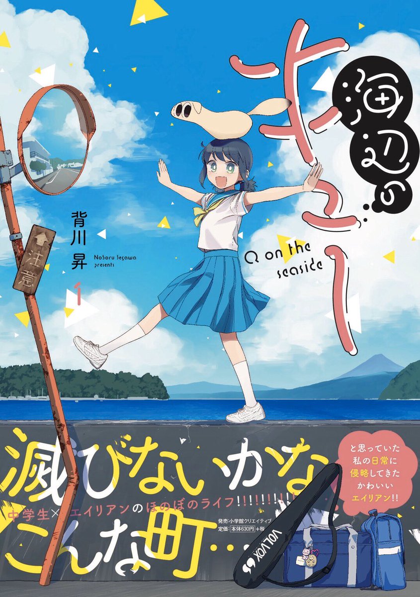 Amazonにも書影出てました!オシャレな表紙と帯〜〜〜!
各書店での特典もたくさんあるので後日告知します!

海辺のキュー(1) (ヒーローズコミックス)  