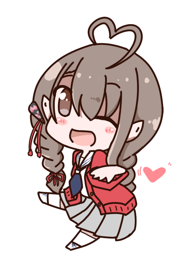 「恩返しは "愛のこもったしおビームで♡(∩ˊ꒳​ˋ∩)♡"
#さくらのしおり 」|こたつむりのイラスト