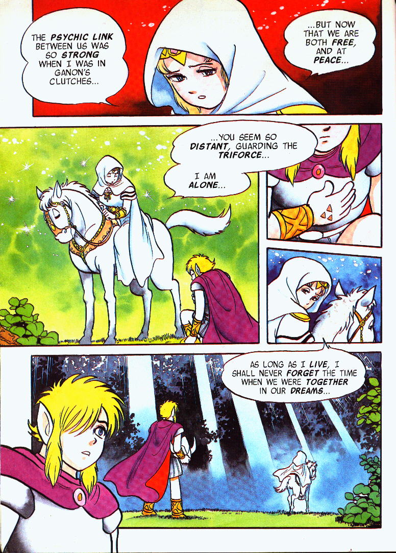 A Link To The Past Comic Stealth on X: "The Nintendo Power Legend of Zelda: A Link To The Past Comic  ended in an extremely sad and melancholy way that had a real impact on me  as a