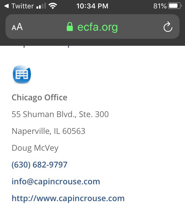yoyobeatty's tweet image. They’re providing a hotline number for survivors. Who is answering this phone? How are they equipped for this? Ugh! A risk management company? Tied w/ECFA. Google the hotline you get this...Capin Crouse LLC.