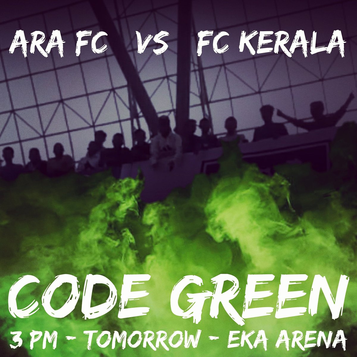polamdavadi's tweet photo. Come One &amp; Come All.

No Excuses. Tomorrow is Sunday.

#BhukkaBolavishu #AlphaSpirit #PakkaAmdavadi #PolAmdavadi #ARAFC #POL_AMD #POLAMD #AhmedabadRAFC #TeamAhmedabad #TeamGujarat #Hero2ndDiv #IndianFootball #2ndDivLeague #2ndDivisionLeague https://t.co/iiwnC0VM11