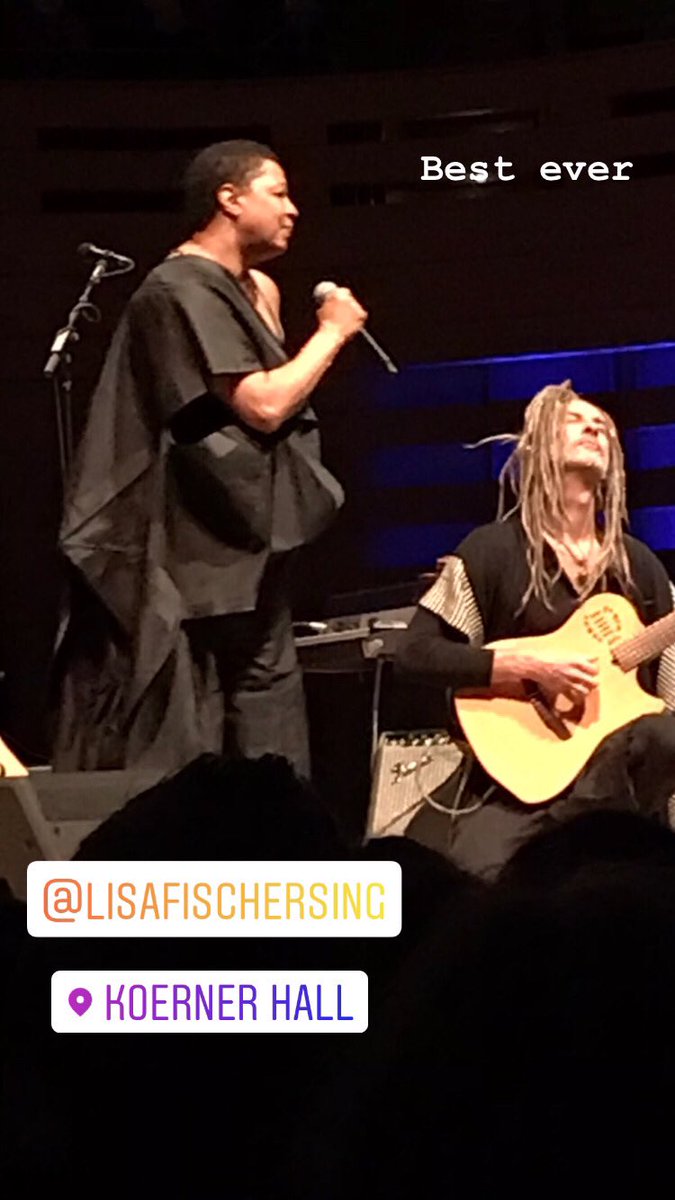 dianemelliot's tweet photo. Incredible performance by @lisafischersing tonight at Koerner Hall @the_rcm ! https://t.co/8NFoPWpKps