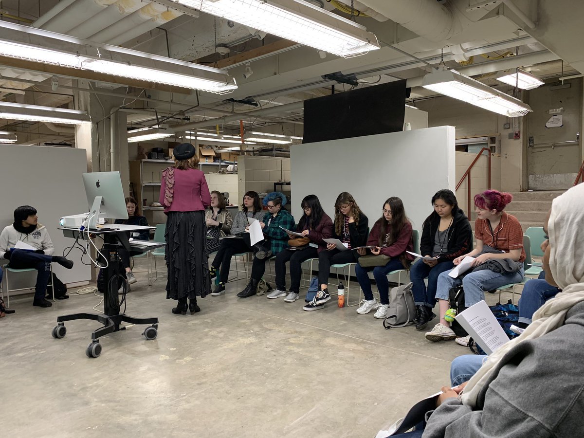 codeofdesign's tweet image. TECC-East Graphic Design &amp;amp; Illustration students begin their narrative illustration journey with Professor Sheli Petersen and her graduate students. #lisd_cte #tecceast #cisneros #twu #visualarts  #illustration