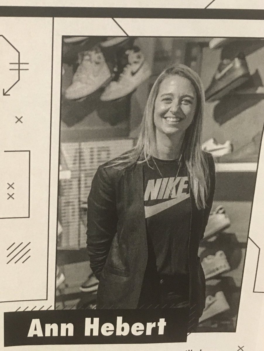 SportsAdJK's tweet photo. Had the opportunity to meet and listen to #AnnHebert from @Nike today and was inspired by her comments @OhioUSportsAd https://t.co/mH5DOjFsXE