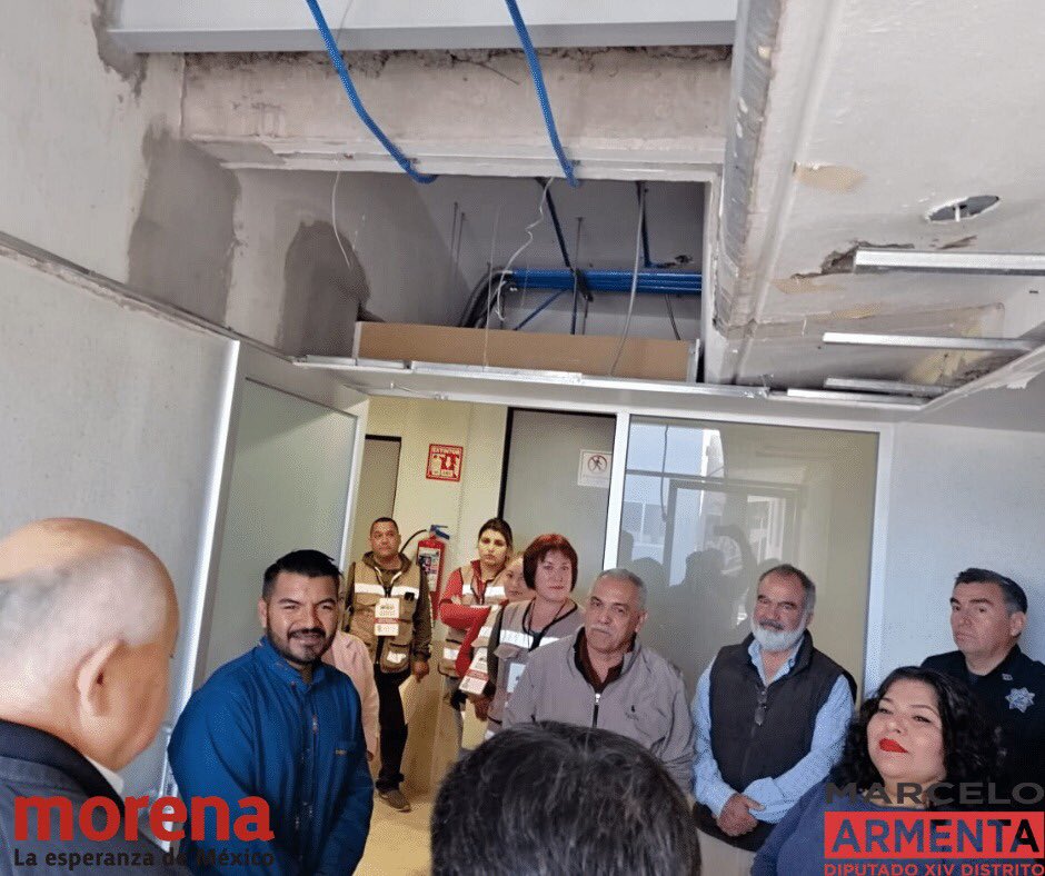 Hoy acompañando al prof. Víctor Castro en su gira por el municipio de Loreto, supervisando obras en la Clínica del ISSSTE en Loreto; obras que fueron abandonadas desde el 2016, y que en esta nueva administración federal se concluirán para los derechohabientes. #MORENA #4T