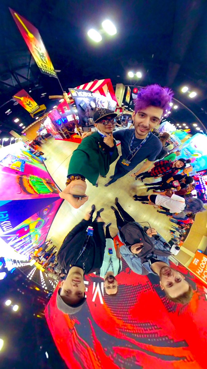 DavidRomeo's tweet photo. Pleasure meeting y’all at #PAXSOUTH2020 😎 https://t.co/xqX7IMyRNC
