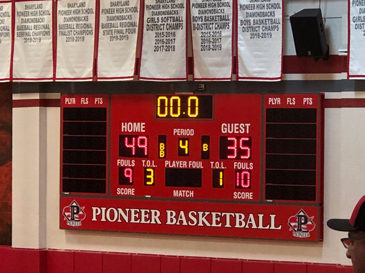 DBack_GHoops's tweet photo. 49-35 win vs Mission Veterans Memorial. This win moves us to 11-0 district play. In addition, the girls recognized Audry Hornaday for her McDonalds All American Nomination. #RiseTogether  #ElevenStrong #PlayingForWe #DistrictGoals #WorkingForNext @SISDnews @SharylandAth https://t.co/m3Q3XL2cn5