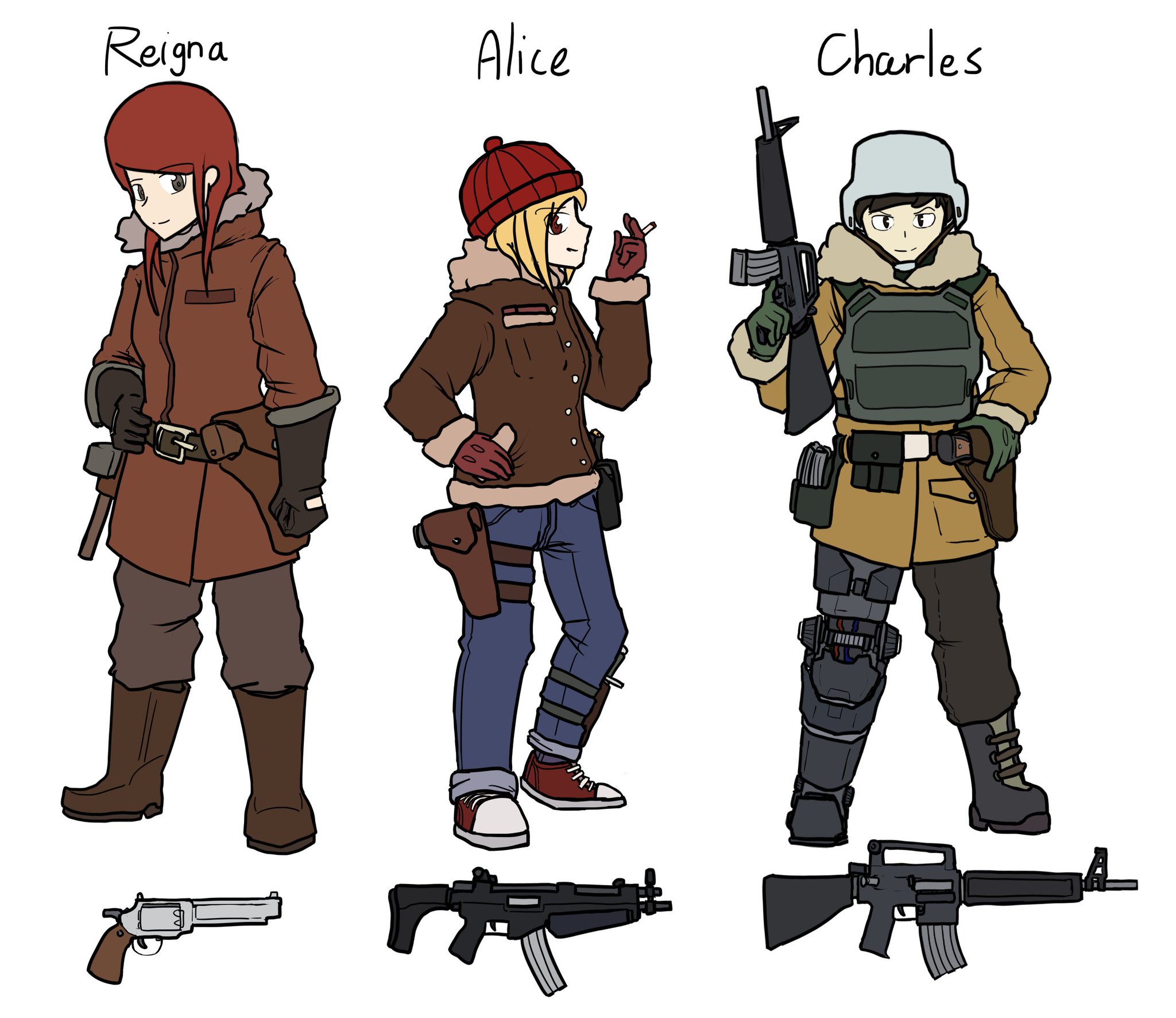 “Realised I didn't have character sheets for most of the #rimworld ...