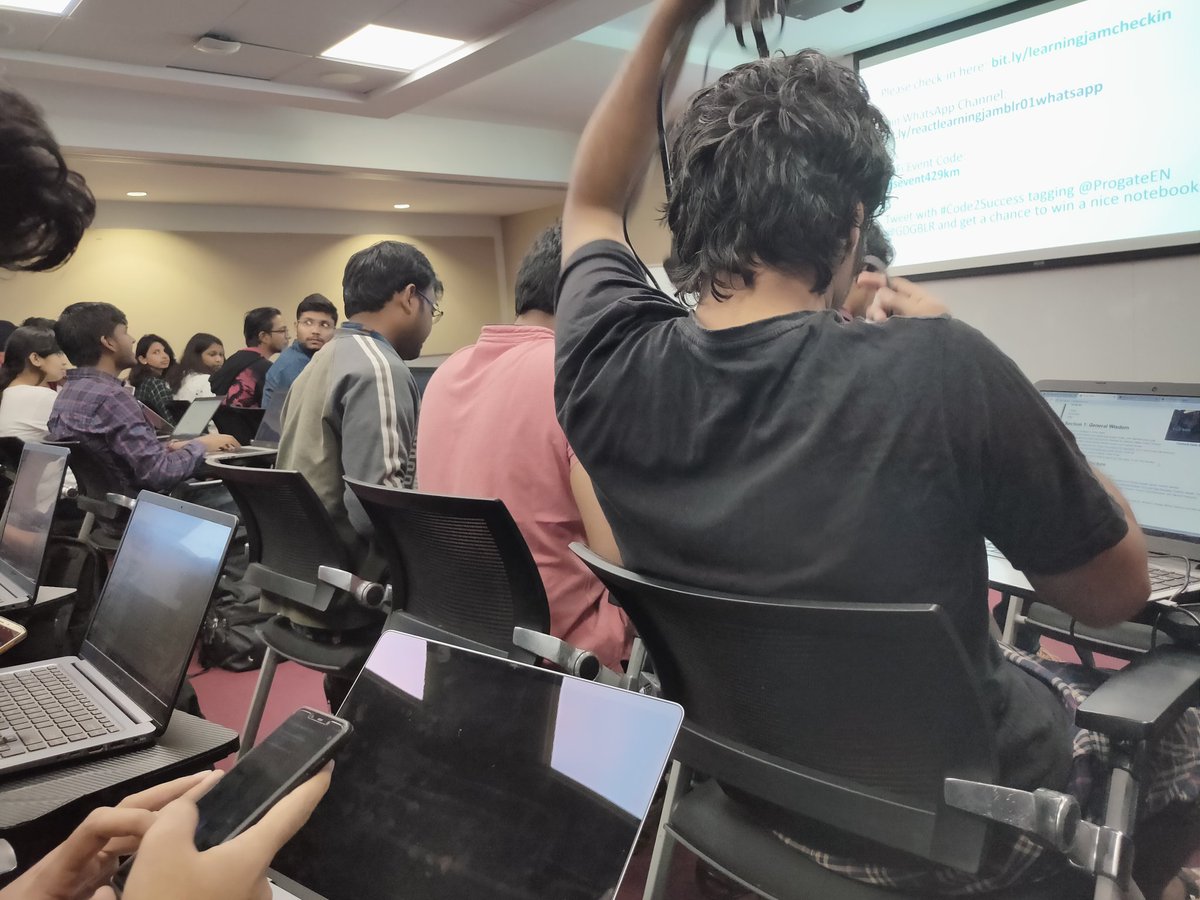 TapanshuTanay's tweet image. #Code2Success
@progateEN @GDGBLR