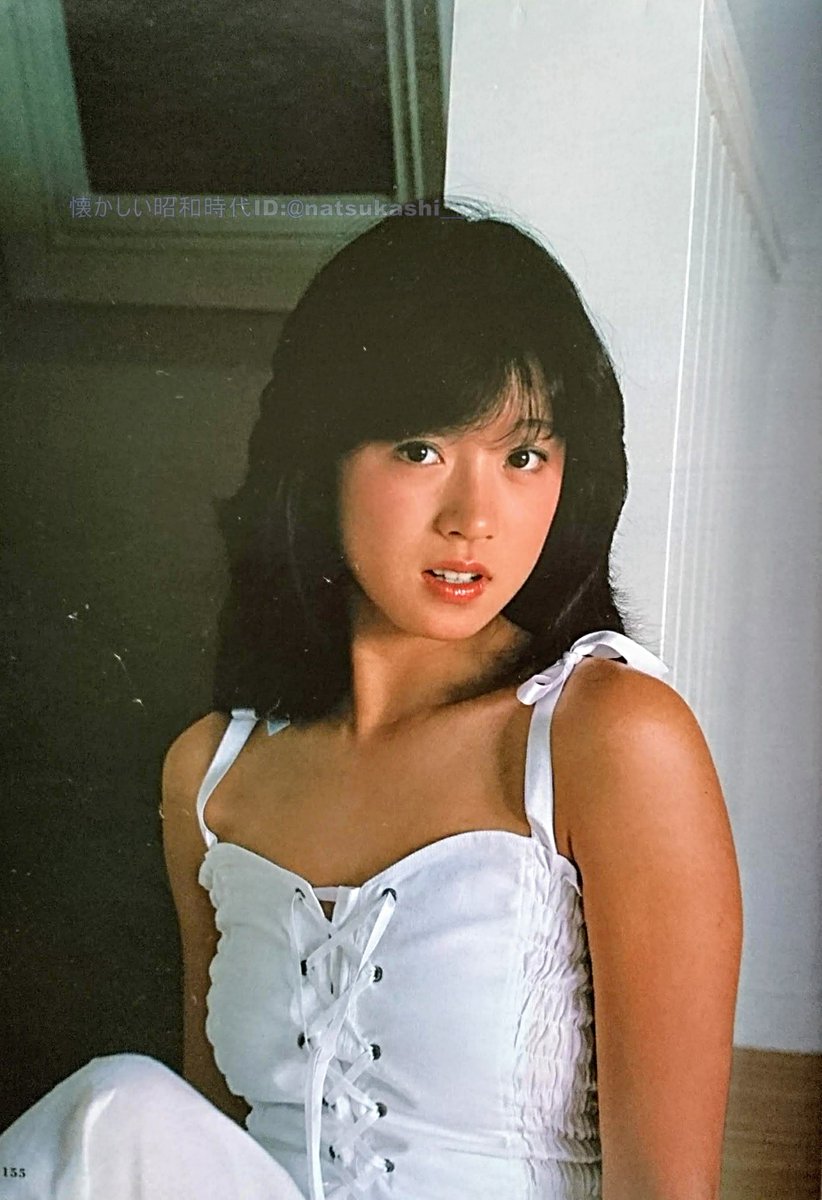 中森明菜 写楽 1983年（昭和58年）2月号 #中森明菜 #昭和