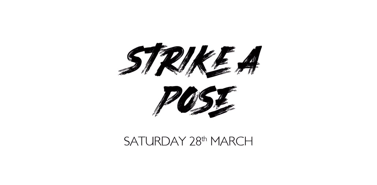 RollBackWorld's tweet image. STRIKE A POSE
28th March 
#rollerdisco
