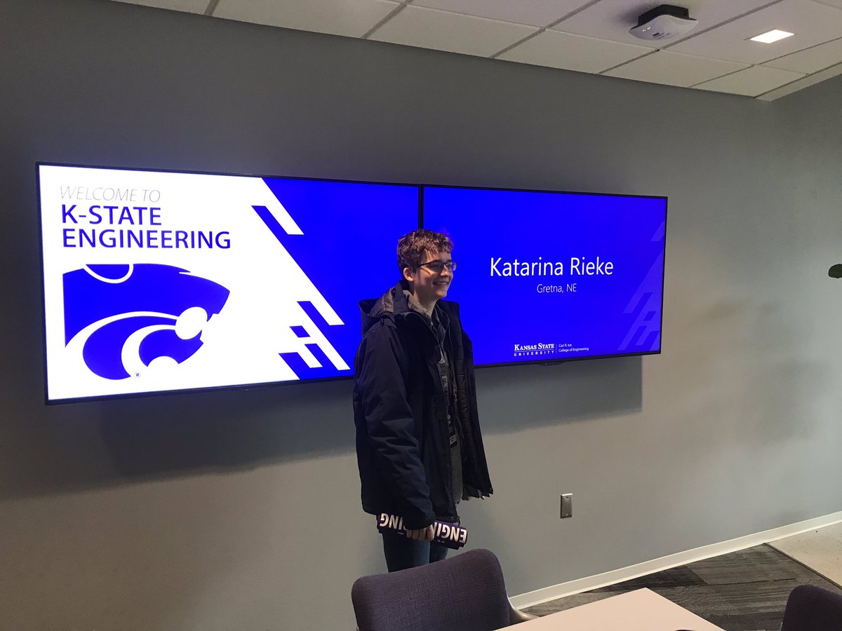 rdennisjr's tweet photo. Day 1 of college visits. Early start, nice drive, great time at Kansas State University. Lots of attention provided and questions answered. They even have a small nuclear reactor! #somanychoices #funtoexplore https://t.co/T29G8EQI6m