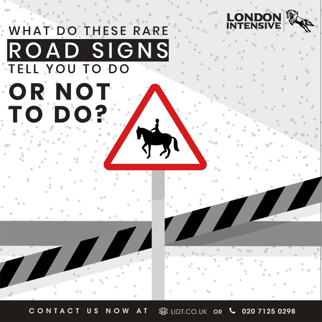LIDT10's tweet photo. Guess the right meaning of these signs and pass our #LIDTEST.
Learn about all the signs to pass the driving test with @LondonIntensiveDriving
Contact us now at https://t.co/RFQEfUDk3V or
on 020 127 1598
#LIDT #IntensiveDriving #IntensiveDrivingCourse https://t.co/8QjnjSMRks