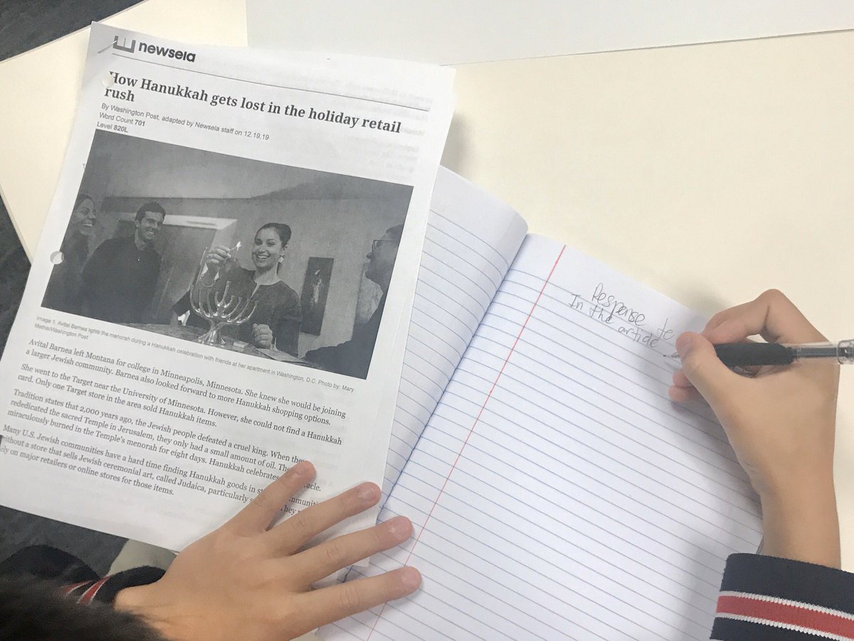 livethroughlit's tweet photo. Teaching #nonfiction #crafttechniques can be challenging. Using high-interest articles can help! @TCRWP #ncte #tctela #middleschool #fifthgrade #diverseliterature @Newsela https://t.co/j4rAd2aQVZ