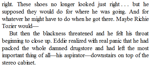 eddie time1. richie is the first thing eddie rmbrs of derry:)2. you every think abt your gay middle school crush and immediately have a panic attack? fellas?