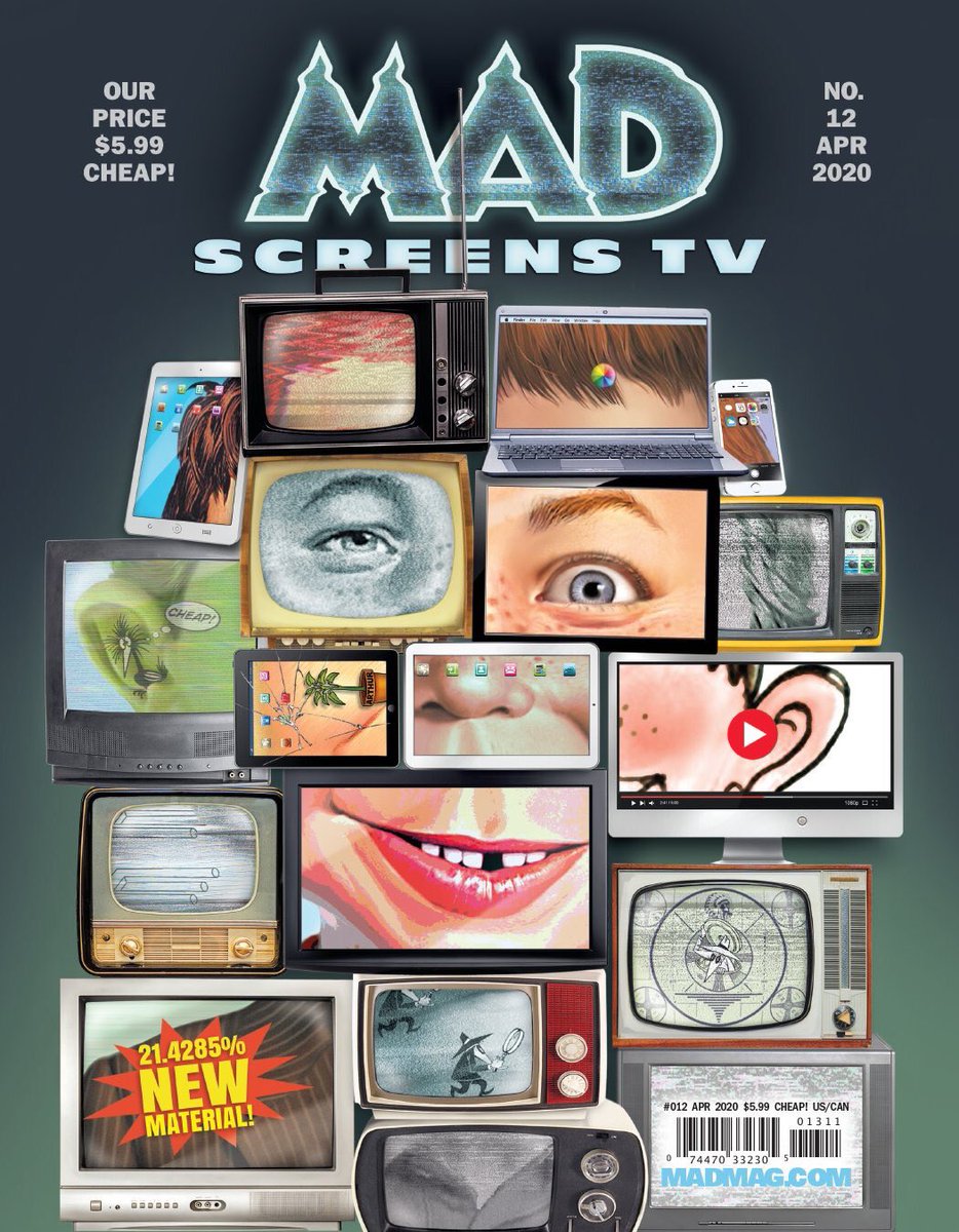 toppestpower's tweet photo. (that was after the initial leak/info had said there would be ONLY reprints in the mag!!) - #SaveMADmagazine is obviously having some effect - keep pushing though! And subscribe to the mag if you’re not already -> https://t.co/jRoSjSiih5 #alfredeneuman #spyvsspy #idiotsuntie https://t.co/NWyK6Fu2eK