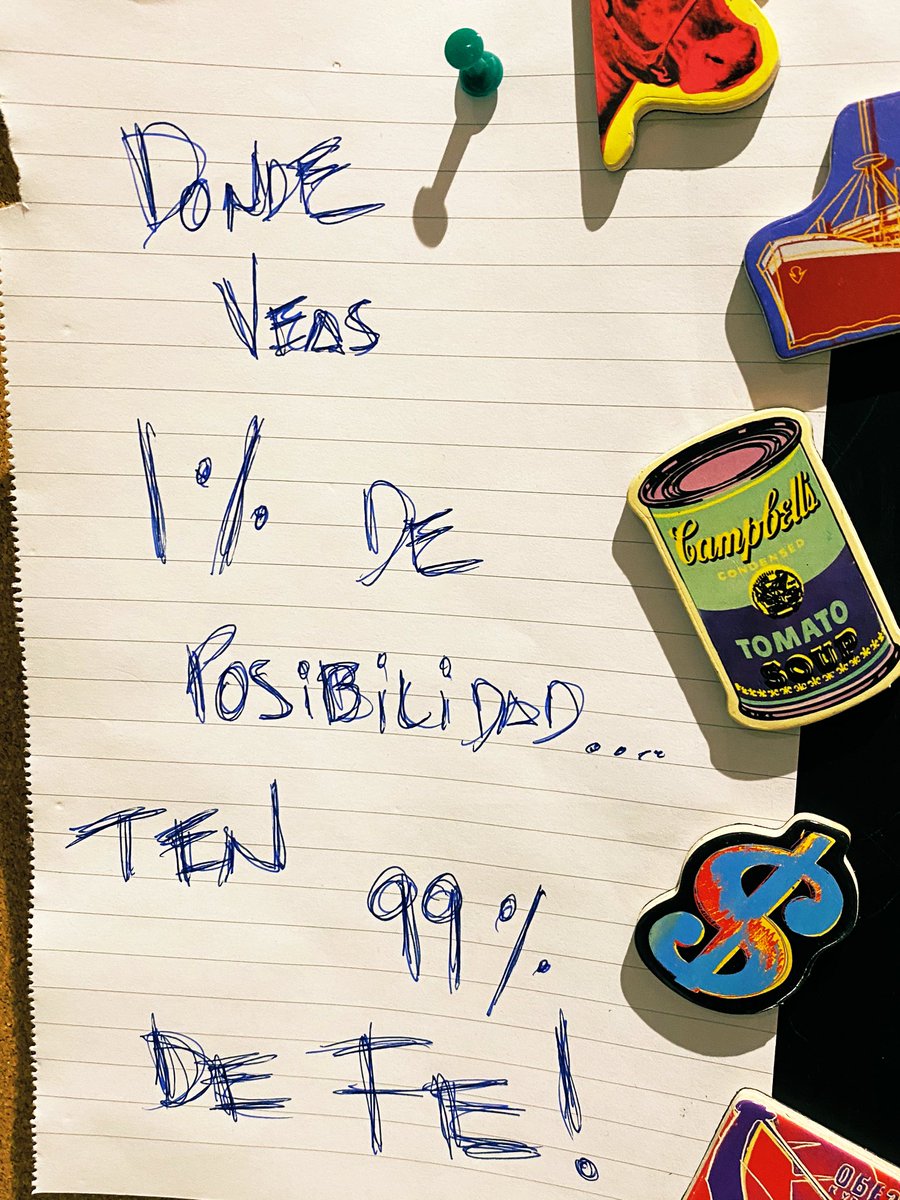 aesquinca's tweet photo. ¡99% de FE!
Es todo lo que necesitas.
#EfectoPositivo https://t.co/BULmg7P4Zu