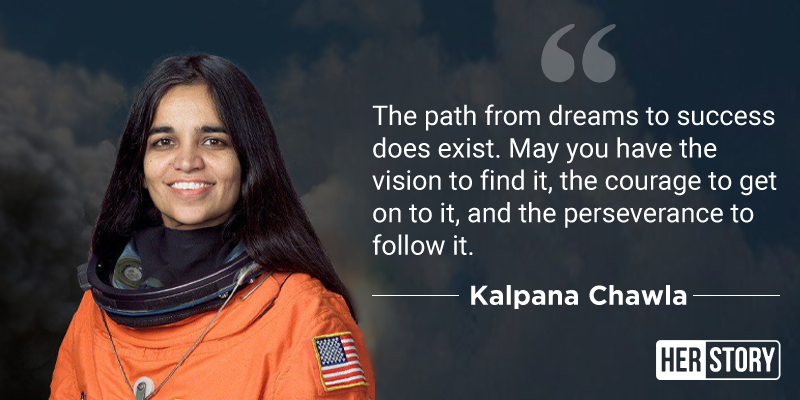 Tribute to #KalpanaChawla for her memorable achievement that inspires women to follow their aspirations with passion & dedication! 
#DaughterOfIndia #NASARemembers #WomenInSTEM