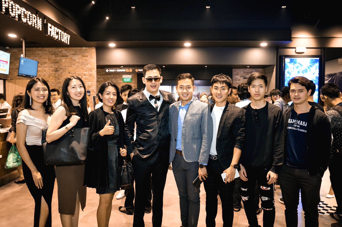 Congratulations DeDee
The first movie “Mya Mya” red carpet event.#Yangon
