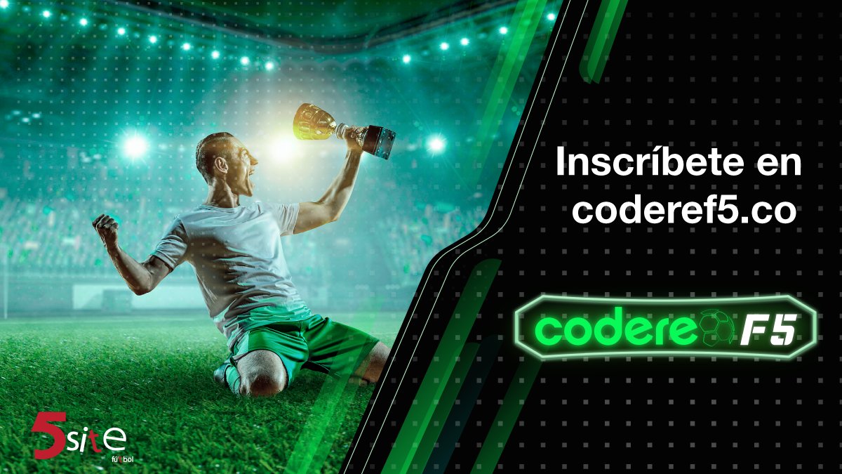 CodereCO's tweet photo. 😱¡INSCRÍBETE! Ya viene #CodereF5, torneo que reunirá a cracks del fútbol 5 aficionado ⚽️ en las mejores canchas de Bogotá.

💰Tú y tus amigos pueden ser los campeones y dueños de una BOLSA DE PREMIOS de $16 millones.

▶️Entra a https://t.co/v3rXAuMasg, arma tu línea y prepárate. https://t.co/YGEPu9XSiD