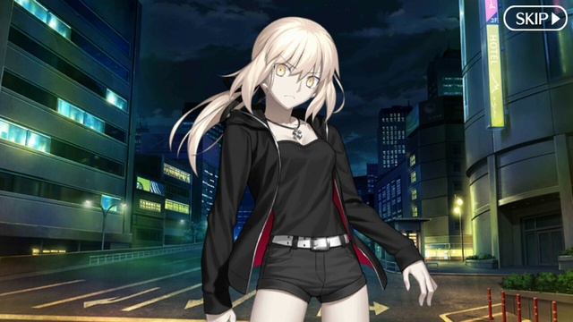 FGO】☆4アルトリアオルタ（セイバー）の霊衣「漆黒の騎士王ver新宿