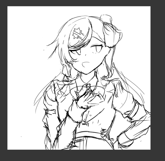 合間に描いてたネゲヴ 