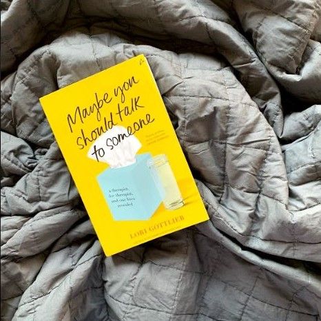 thelabellife's tweet photo. #TheLabelBookClub: This chilly winter afternoon, we're curling up with 'Maybe You Should Talk to Someone' by @lorigottlieb_author.
#TheLabelLife #Bookstagram #Reading #Books #NowReading #WeekendReads #SelfCare #SelfLove #Therapy https://t.co/xQSPacPrlK