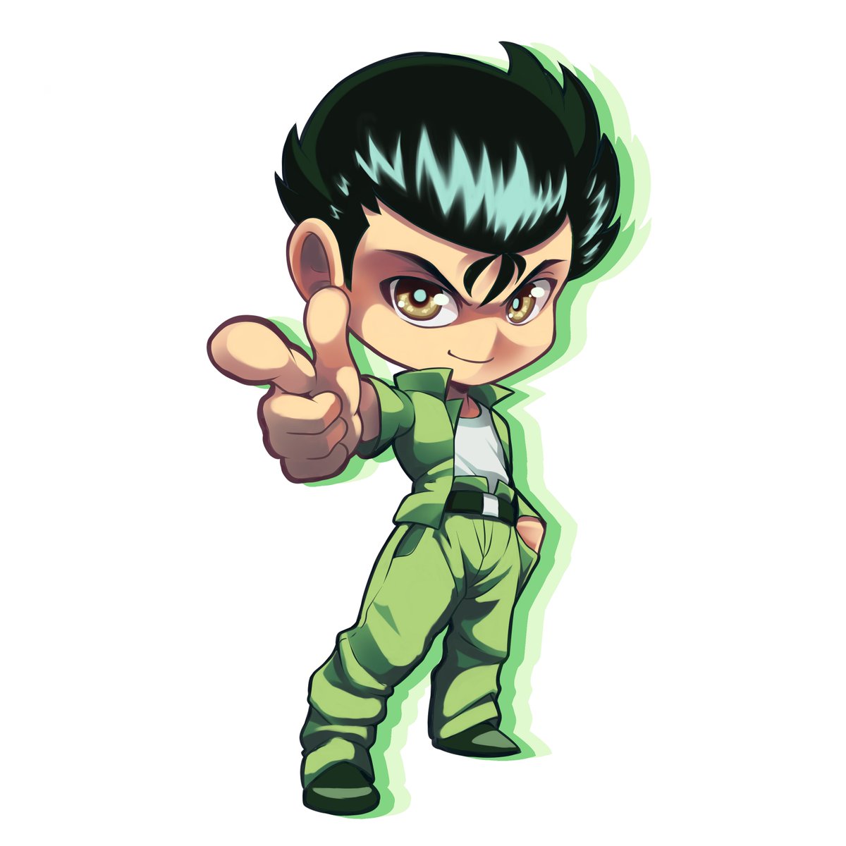 yu yu hakusho opening chibi yu yu hakusho opening chibi